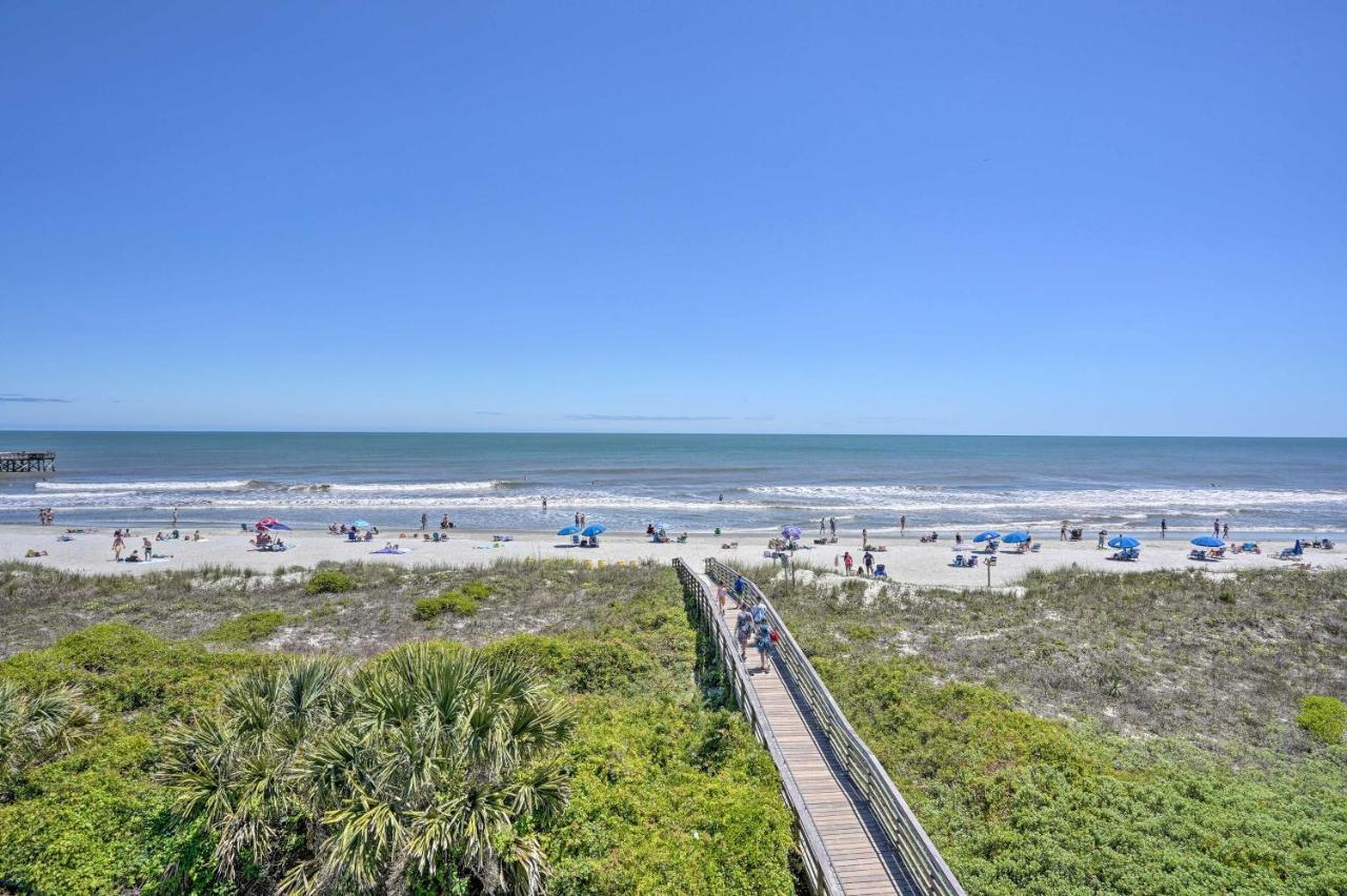 Isle Of Palms Beachfront Condo With Balcony And Pool! Экстерьер фото