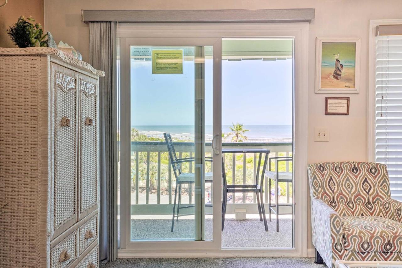 Isle Of Palms Beachfront Condo With Balcony And Pool! Экстерьер фото