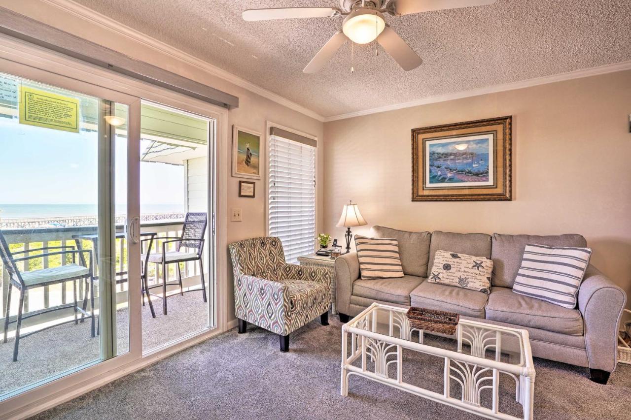 Isle Of Palms Beachfront Condo With Balcony And Pool! Экстерьер фото