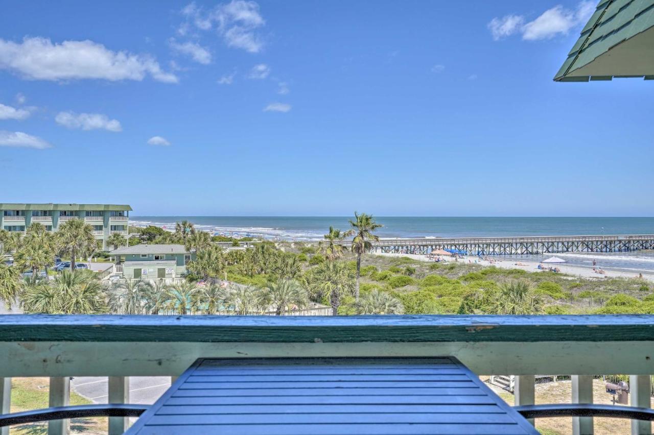 Isle Of Palms Beachfront Condo With Balcony And Pool! Экстерьер фото