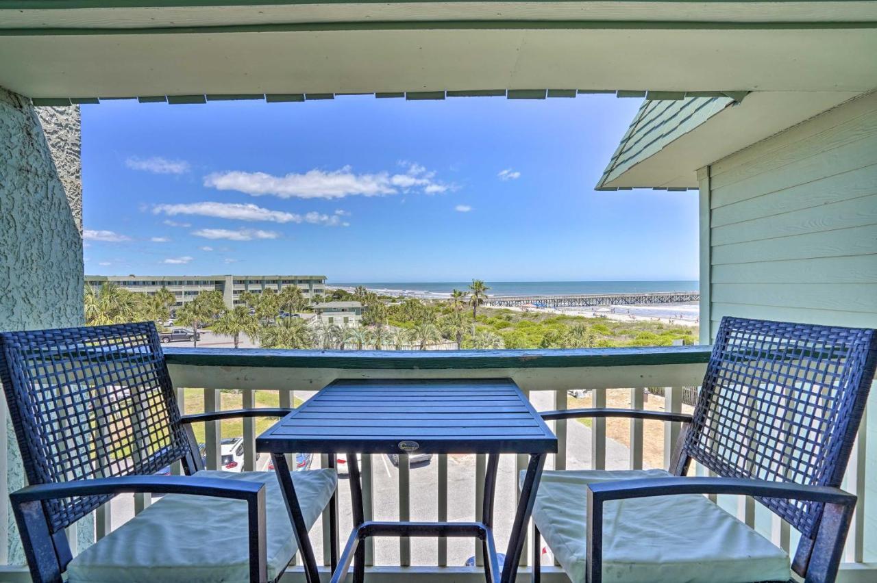 Isle Of Palms Beachfront Condo With Balcony And Pool! Экстерьер фото