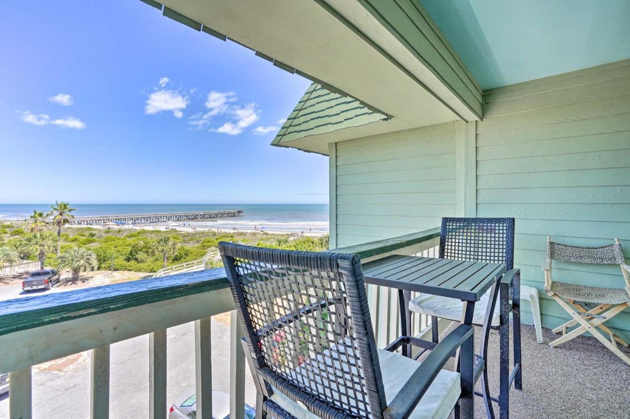 Isle Of Palms Beachfront Condo With Balcony And Pool! Экстерьер фото
