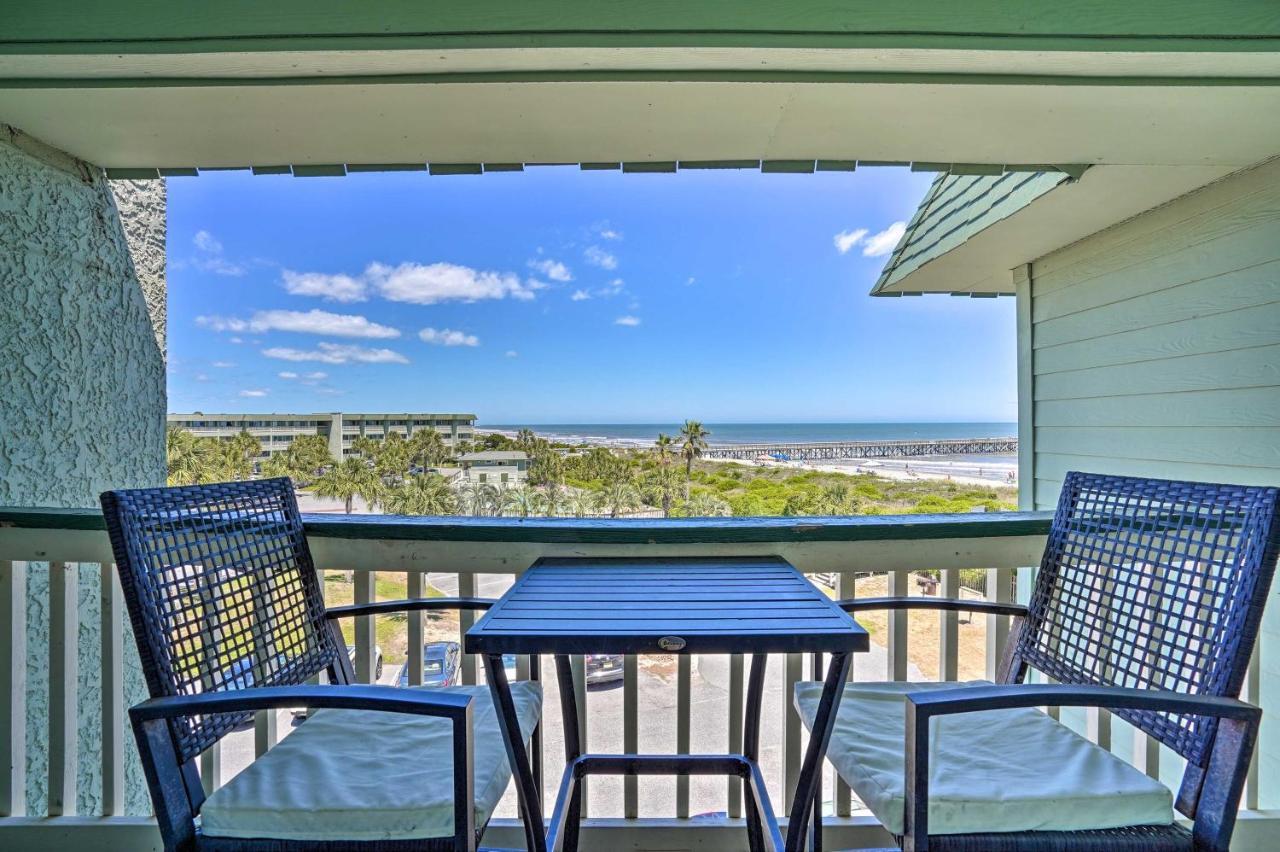 Isle Of Palms Beachfront Condo With Balcony And Pool! Экстерьер фото