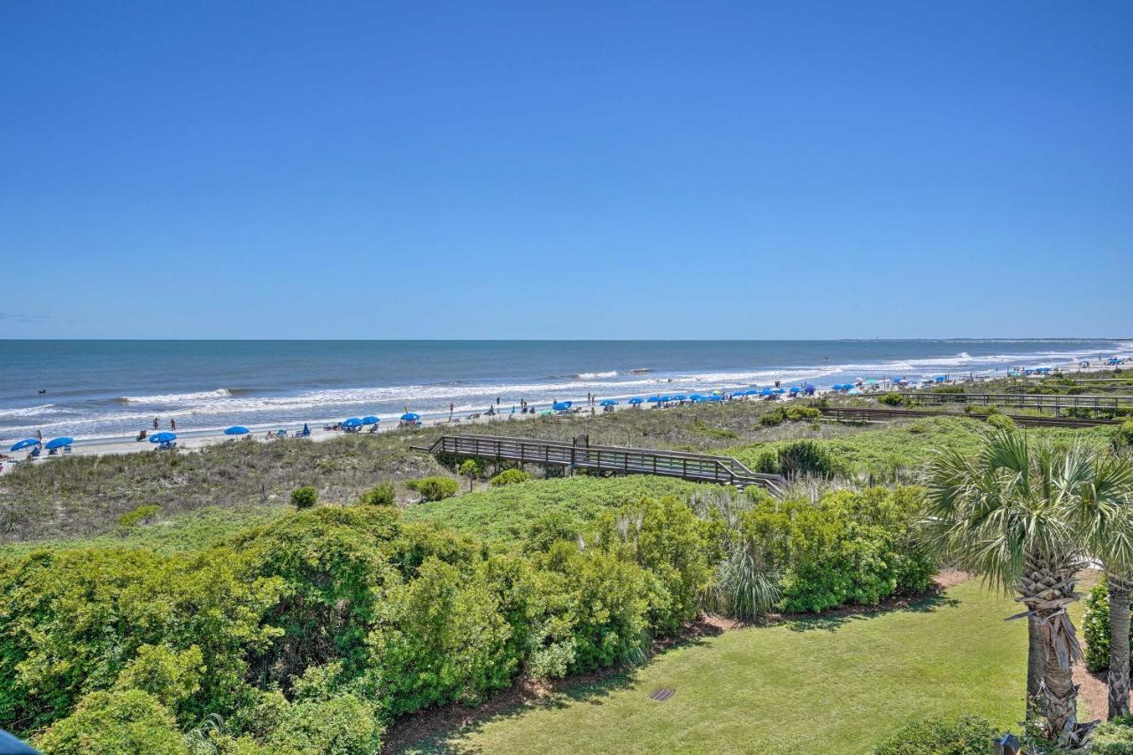 Isle Of Palms Beachfront Condo With Balcony And Pool! Экстерьер фото